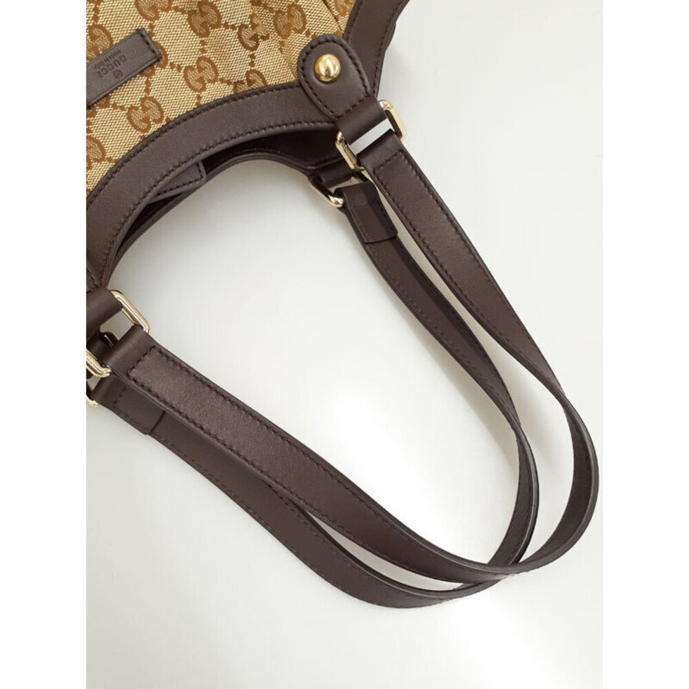 Gucci GG Canvas Sukey Tote Bag Brown - Picture 7 of 9
